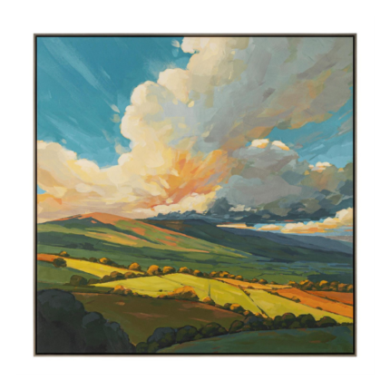 John Richard Sarah Thomas' Gilded Fells in a Classic Sterling Floater Frame