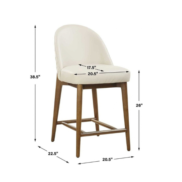 Uttermost Stitches Counter Stool - Image 8