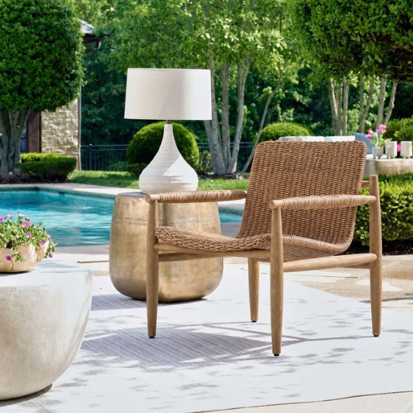 Uttermost Sumba Outdoor Lounge Chair - Image 2