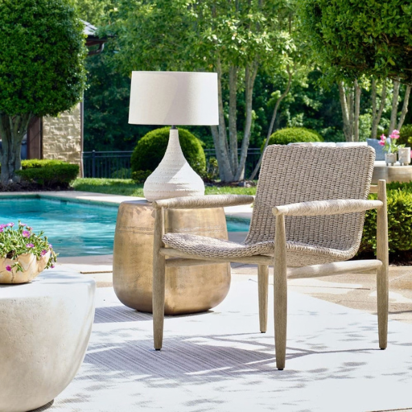 Uttermost Sumba Outdoor Lounge Chair - Image 11