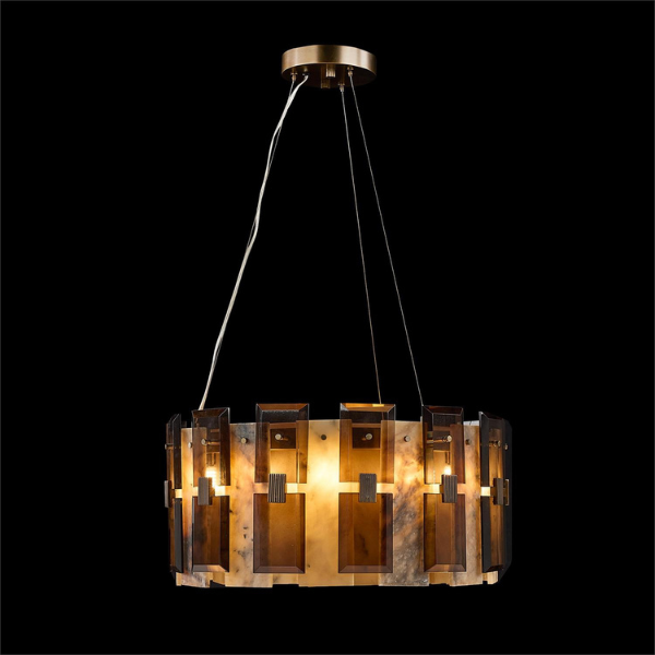 John Richard Tamboril Thirteen-Light Chandelier