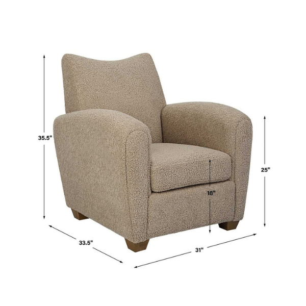 Uttermost Teddy Accent Chair - Image 8