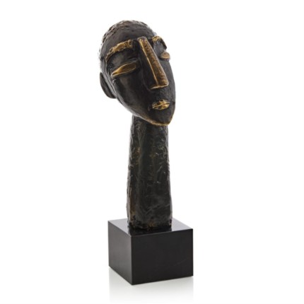 John Richard Tribal Bust on Marble