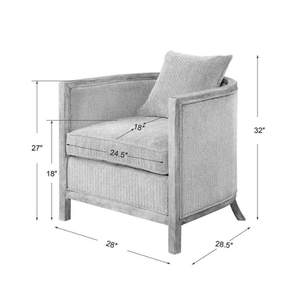 Uttermost Viaggio Accent Chair - Image 9