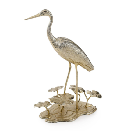 John Richard Wading Heron Sculpture