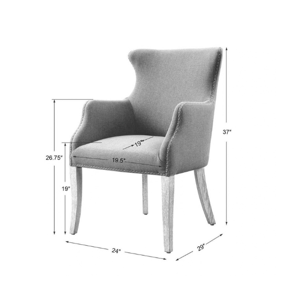 Uttermost Yareena Wing Chair - Image 9
