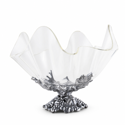 Arthur Court Grape Stand Acrylic Bowl 11