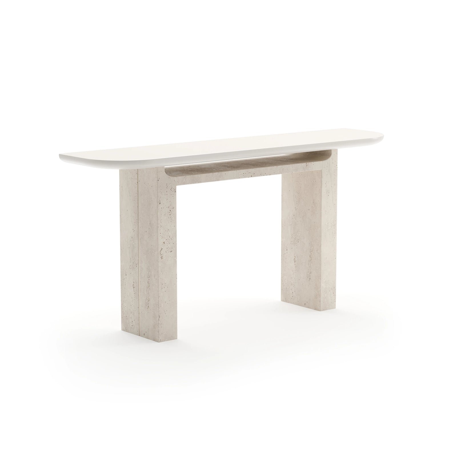 Caracole Overlap Open Console Table