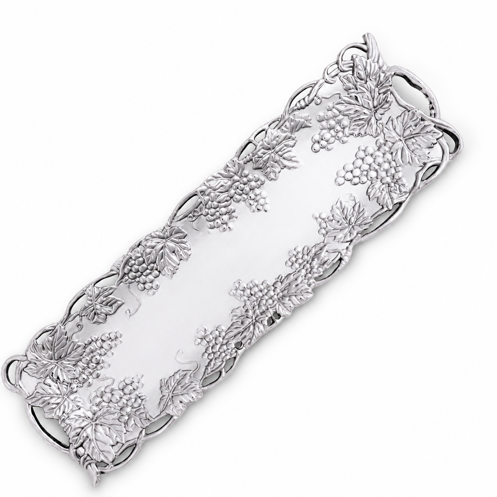 Arthur Court Grape Oblong Tray
