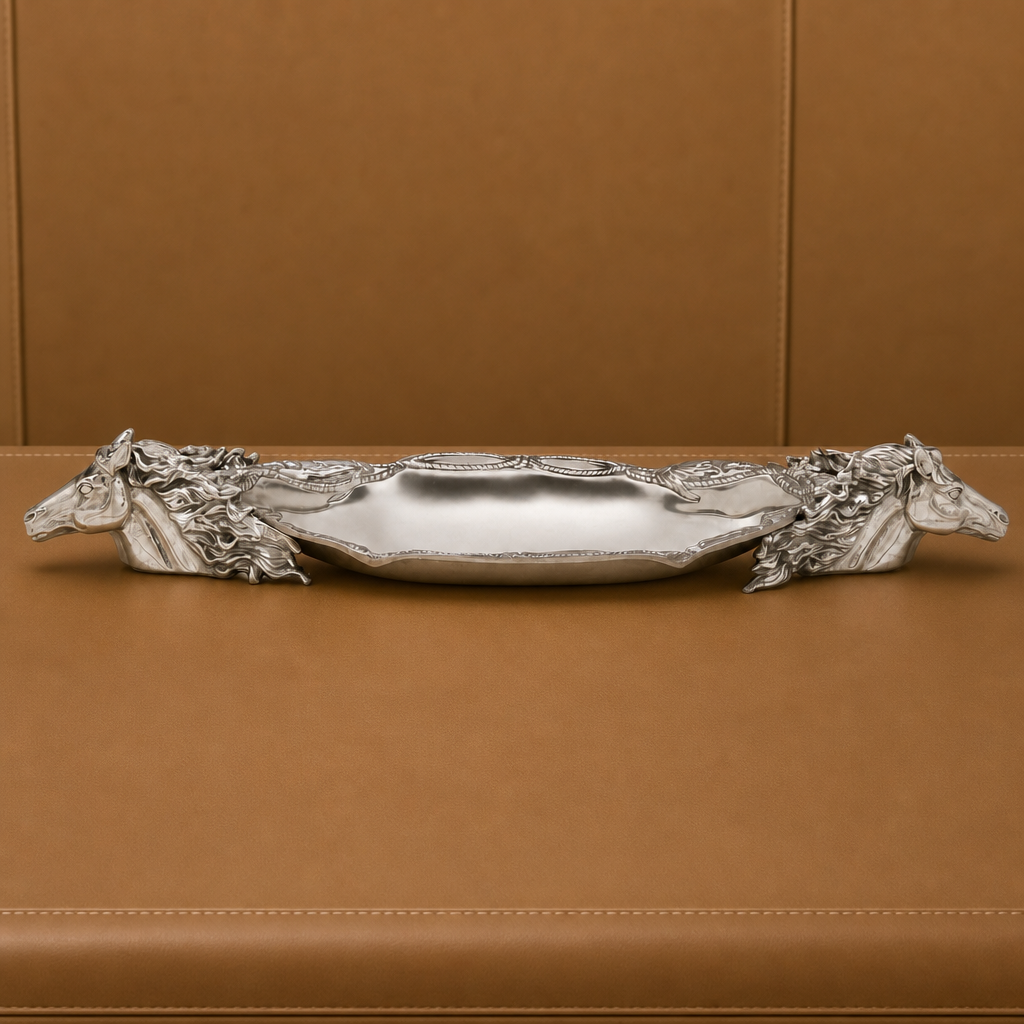 Arthur Court Horse Centerpiece Tray - Image 2