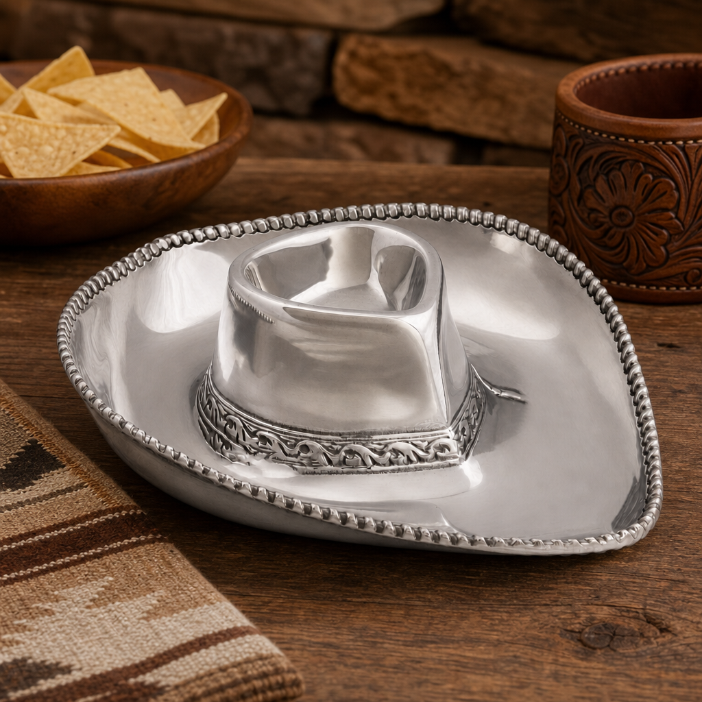 Arthur Court Cowboy Chip and Dip - Image 2