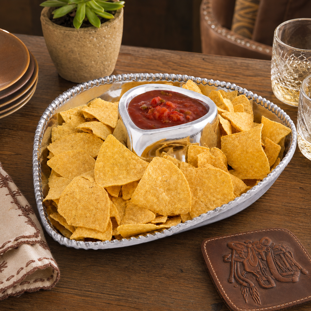 Arthur Court Cowboy Chip and Dip - Image 6