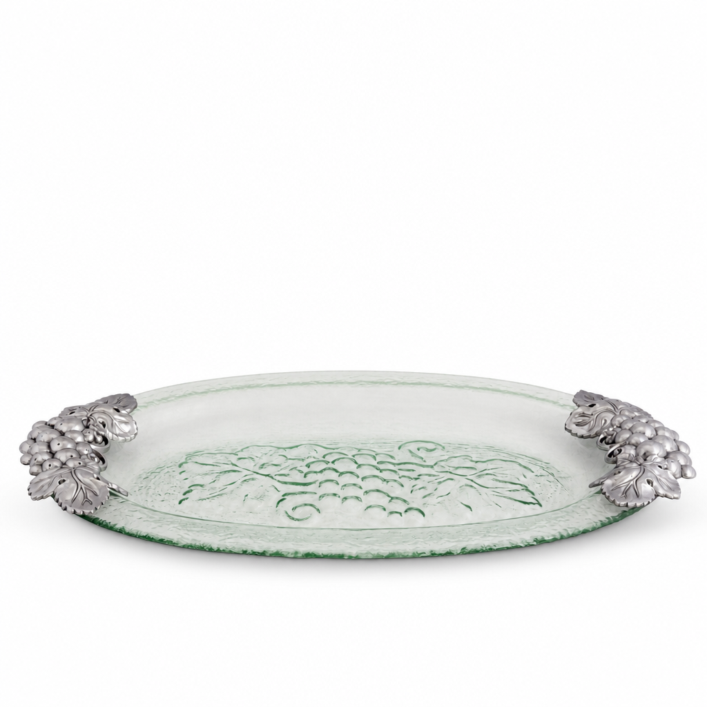 Arthur Court Grape Glass Platter