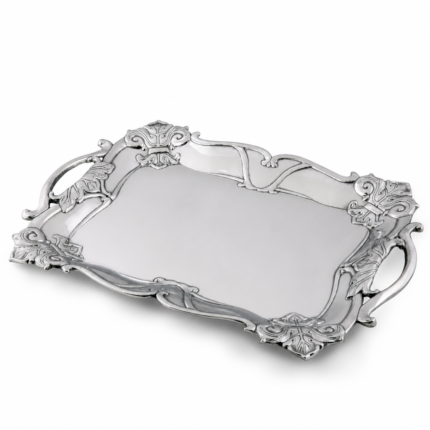 Arthur Court Fleur-De-Lis Rectangle Tray