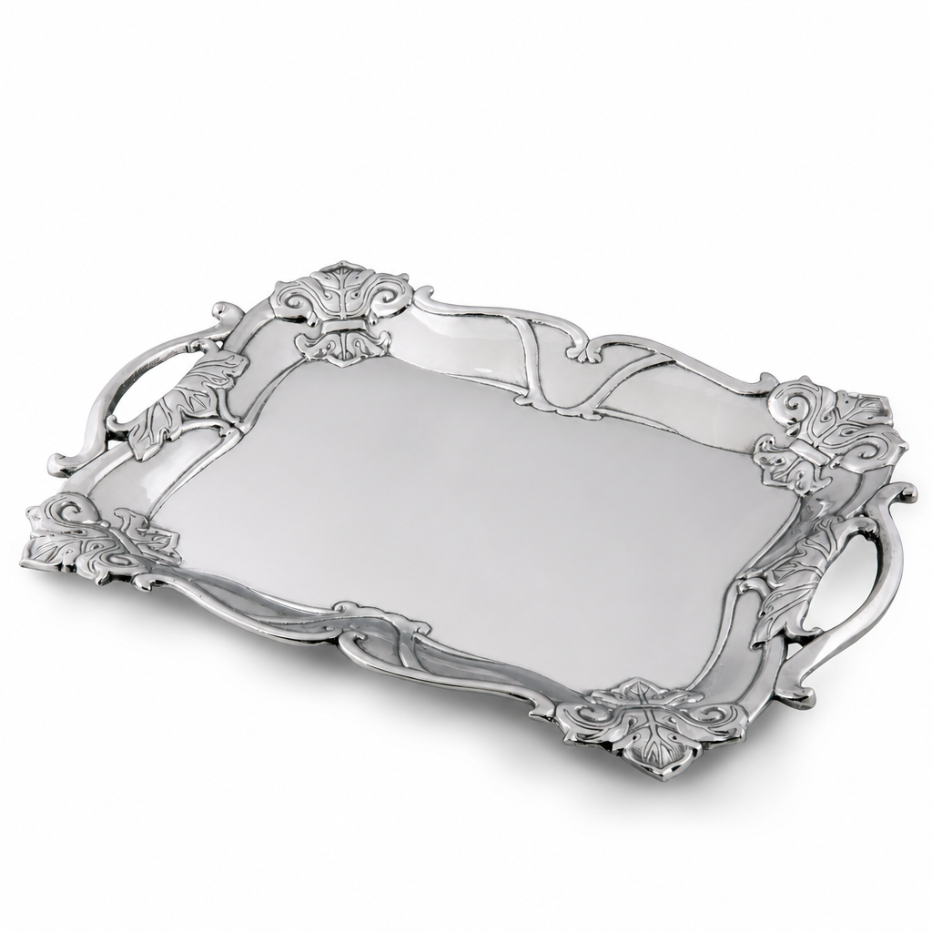Arthur Court Fleur-De-Lis Rectangle Tray