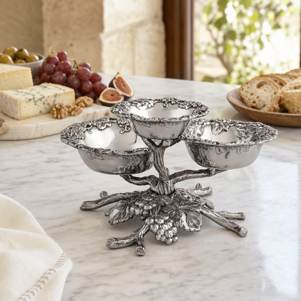 Arthur Court Grape 3-Tiered Bowl - Image 4