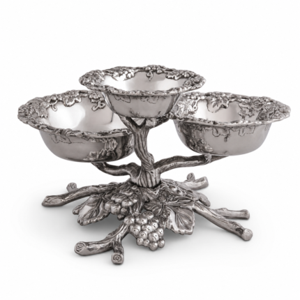 Arthur Court Grape 3-Tiered Bowl