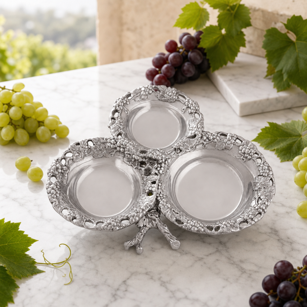 Arthur Court Grape 3-Tiered Bowl - Image 3