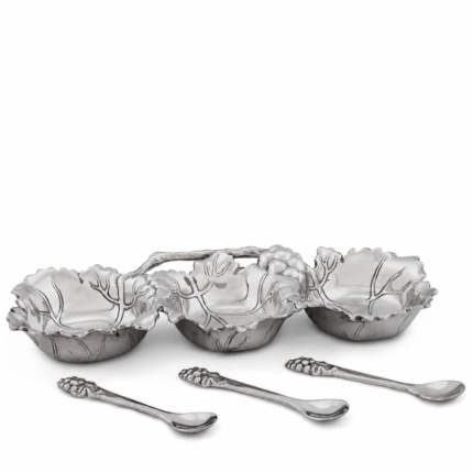 Arthur Court Grape Condiment Server