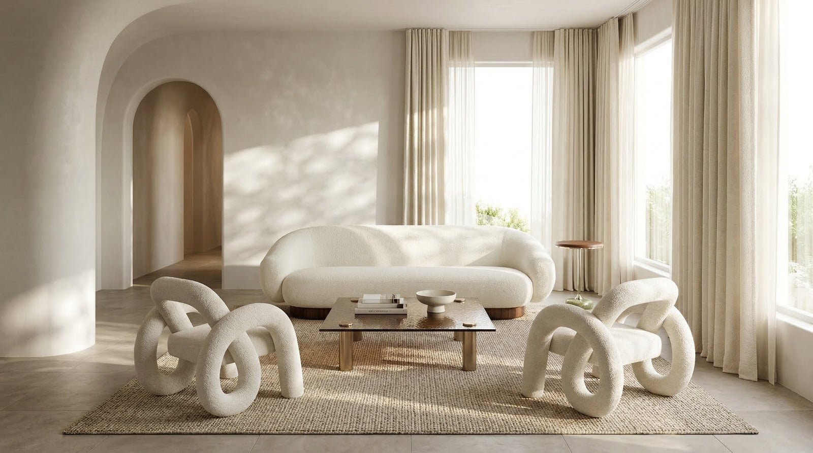 Caracole Smoosh 84" Sofa