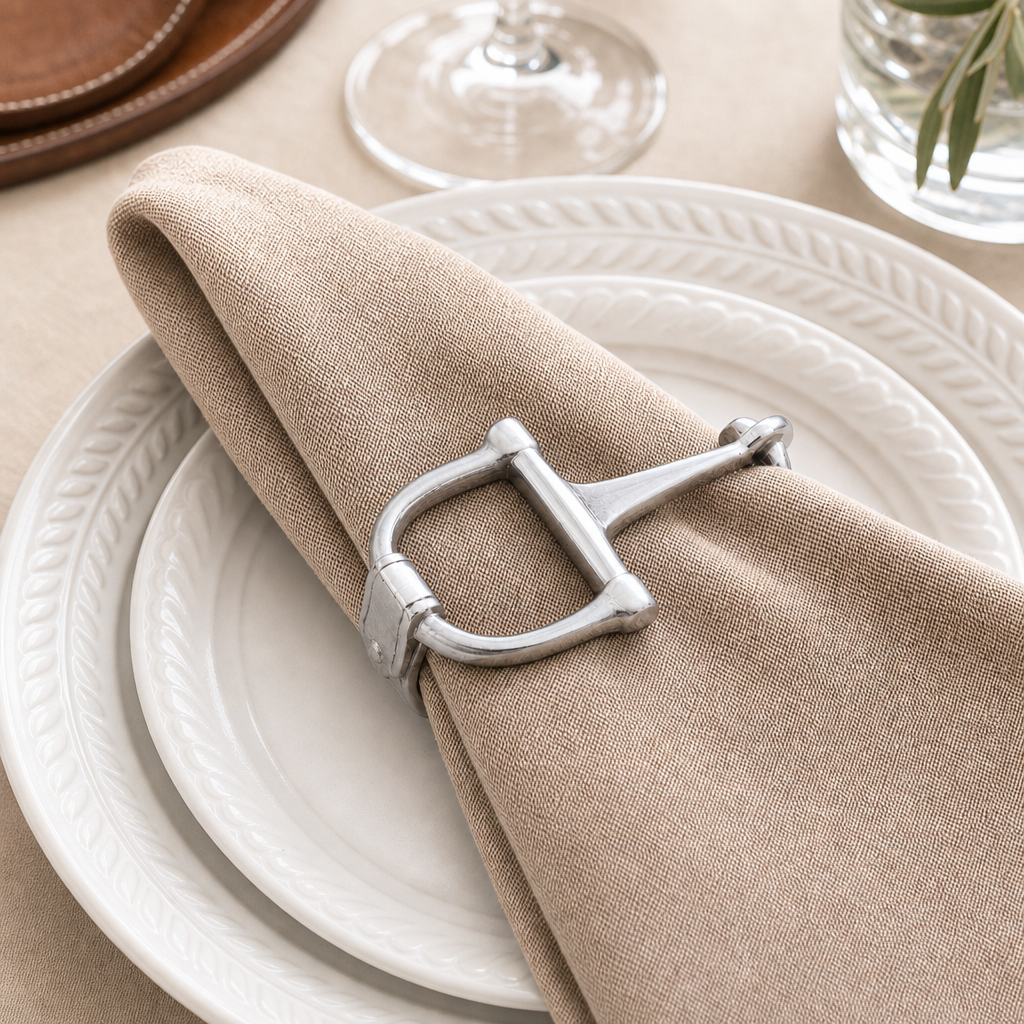 Arthur Court Bit Napkin Rings - Image 2