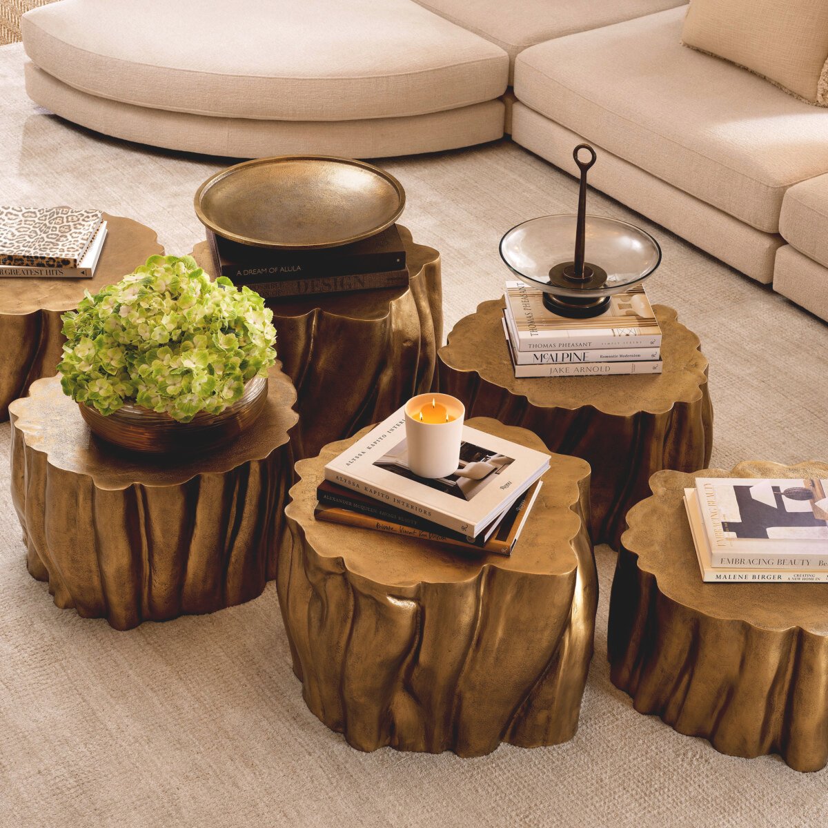 Eichholtz Frederico Coffee Table, Set of 3