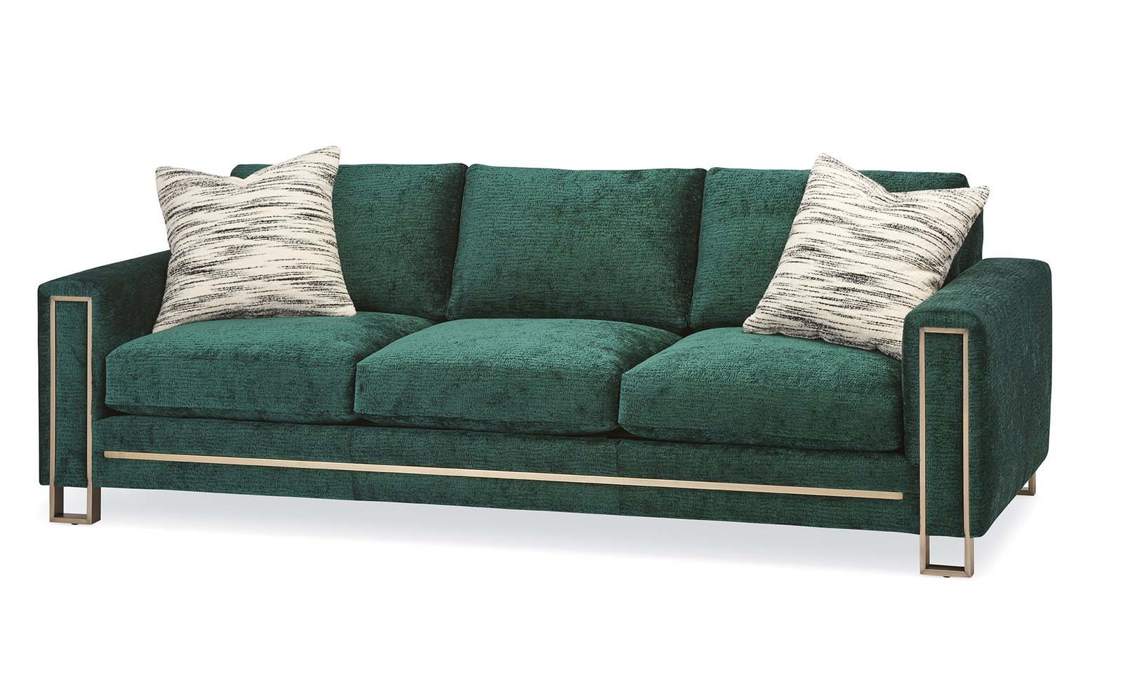 Massoud Moda Brass Sofa