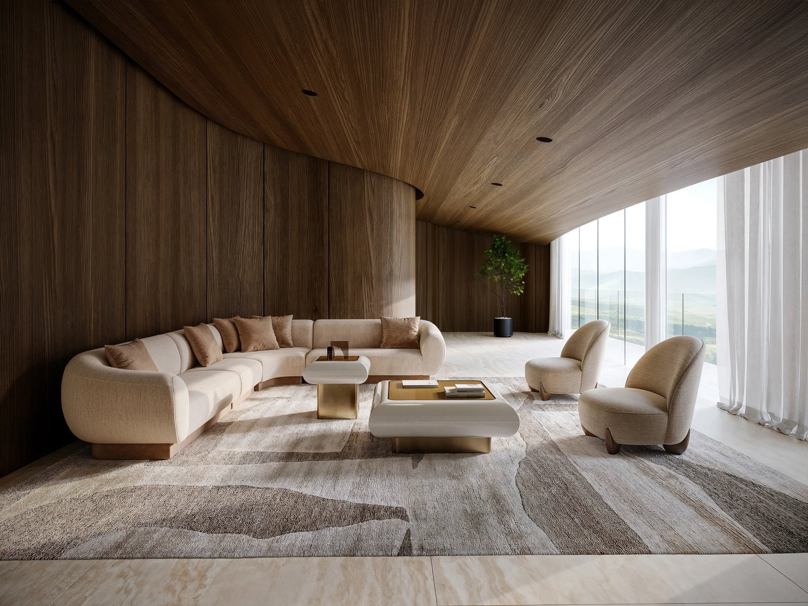 Caracole Seta Sectional
