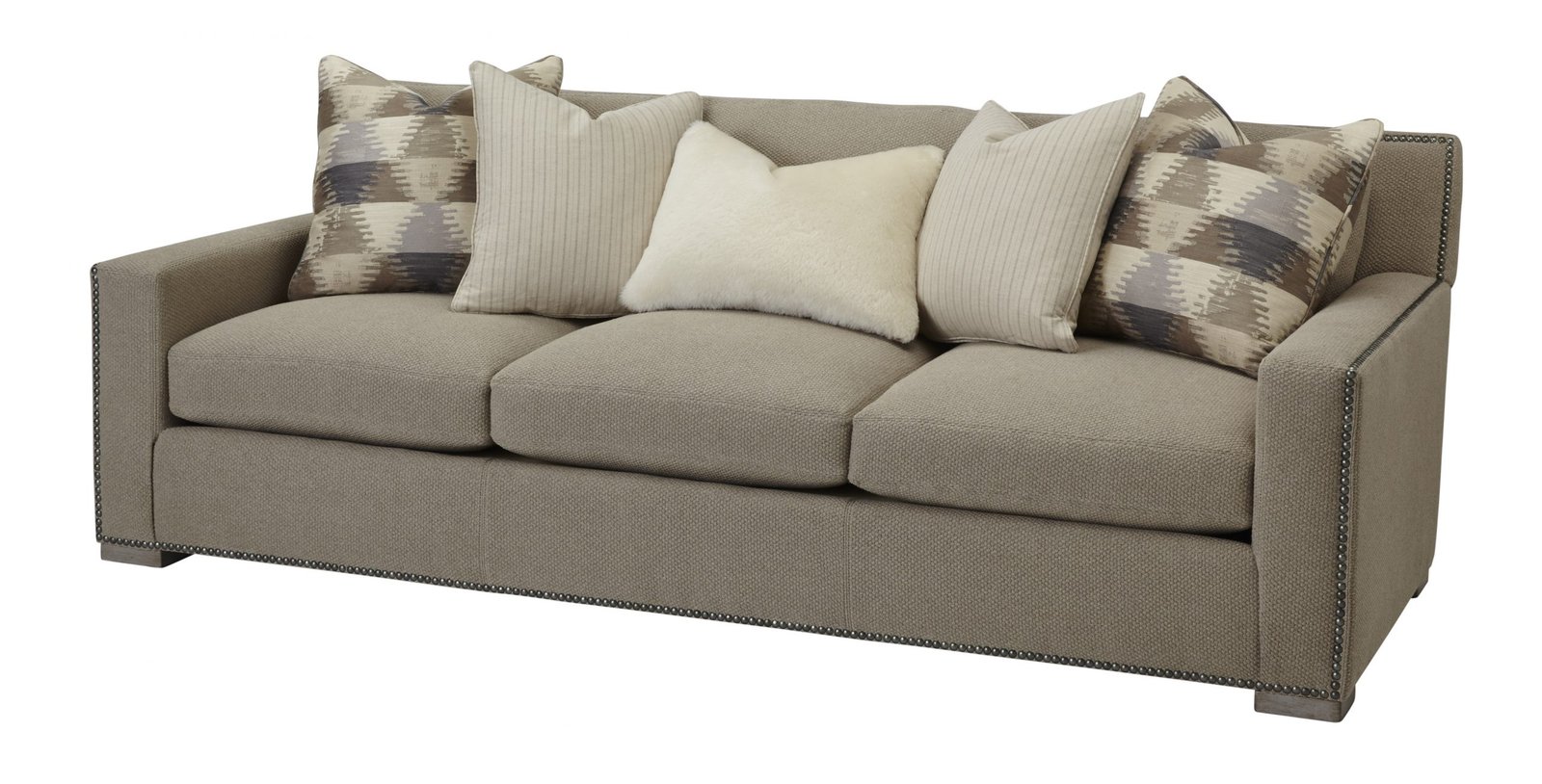 Massoud Charles Plush Sofa