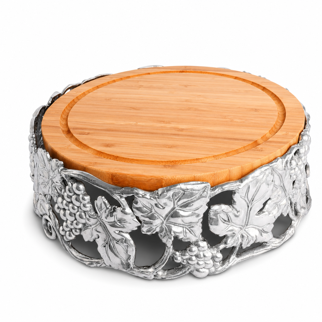 Arthur Court Grape Cheese Pedestal