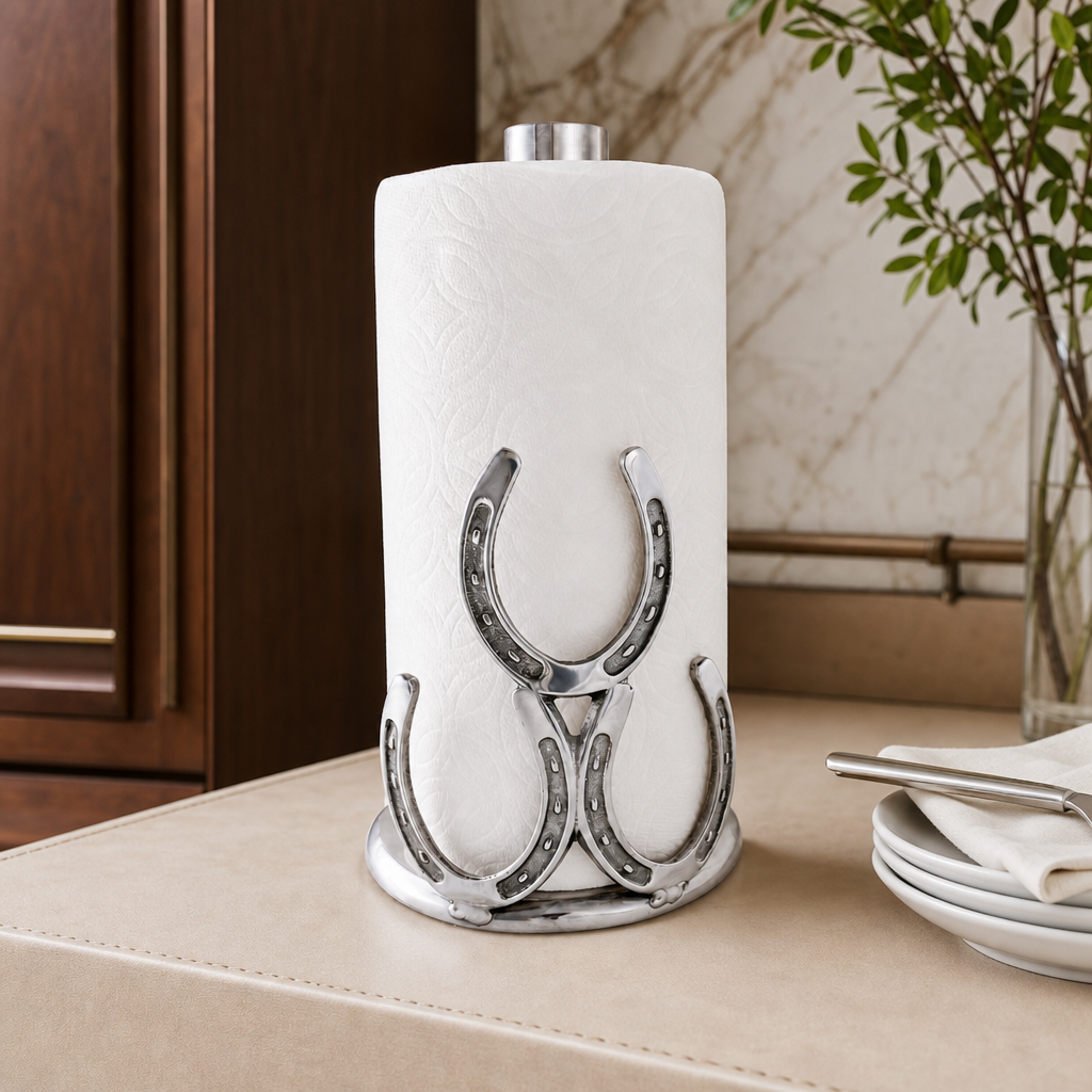 Arthur Court Horseshoe Towel Holder - Image 2