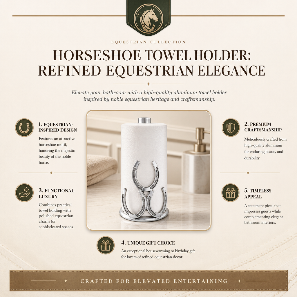 Arthur Court Horseshoe Towel Holder - Image 6