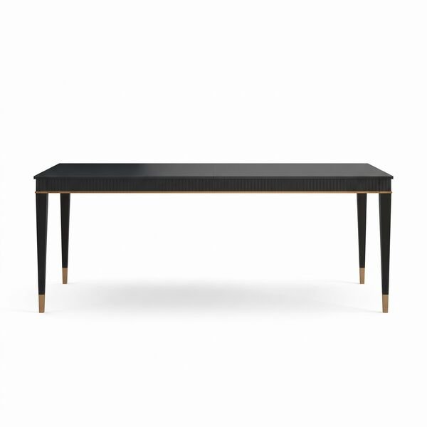Boulevard Rectangular Dining Table – Raven Black