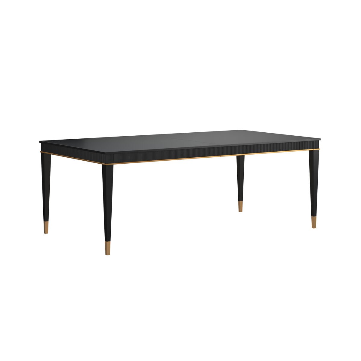 Boulevard Rectangular Dining Table – Raven Black