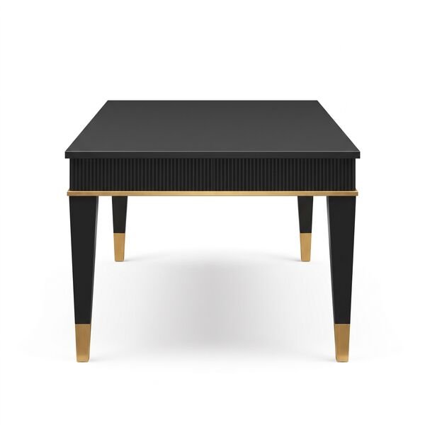 Boulevard Rectangular Cocktail Table – Raven Black