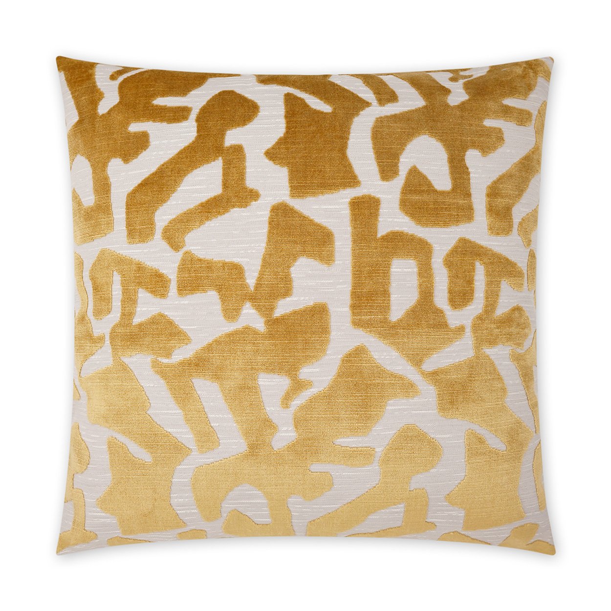D.V. Kap Banksy Decorative Pillow in Honey