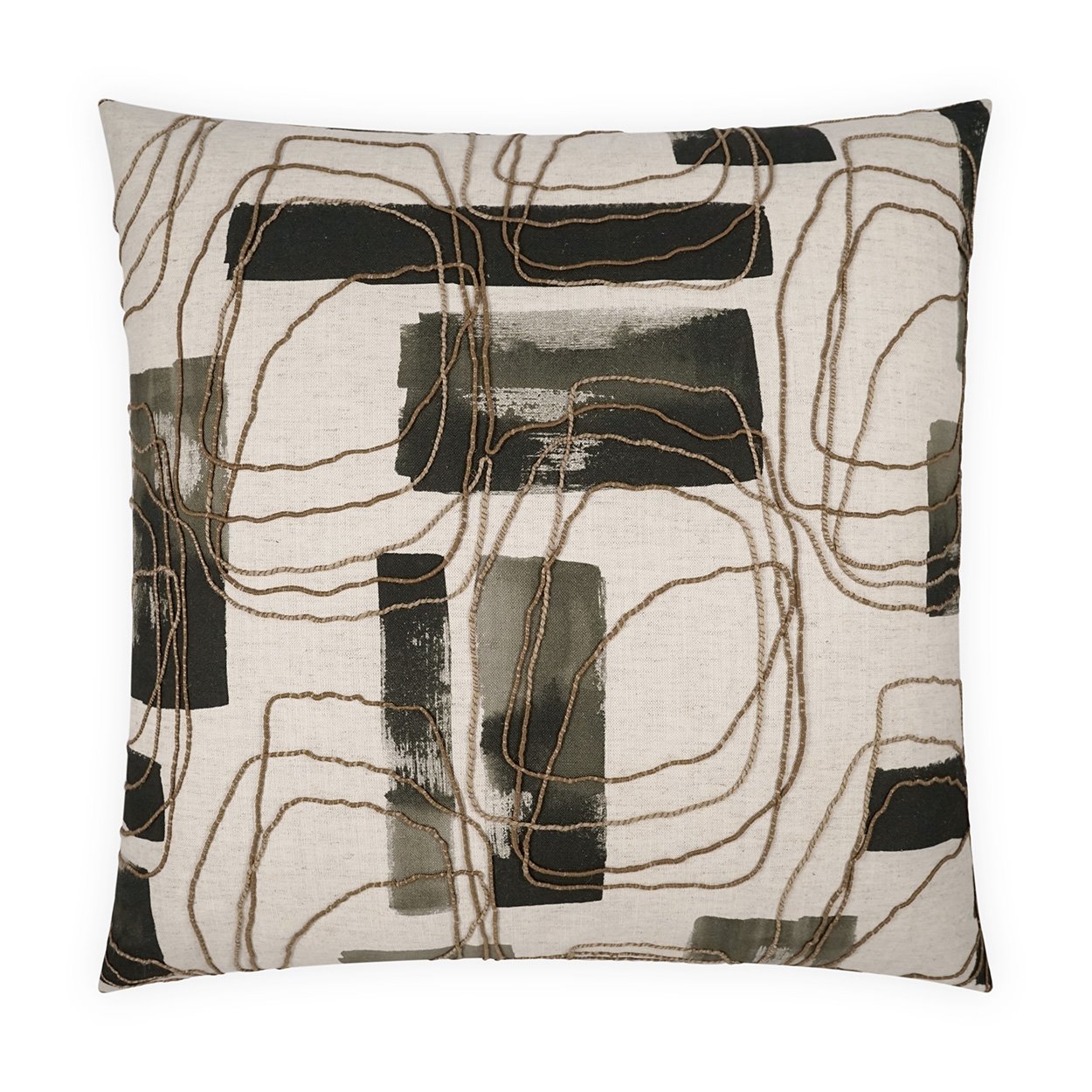 D.V. Kap Freeform Decorative Pillow in Ink