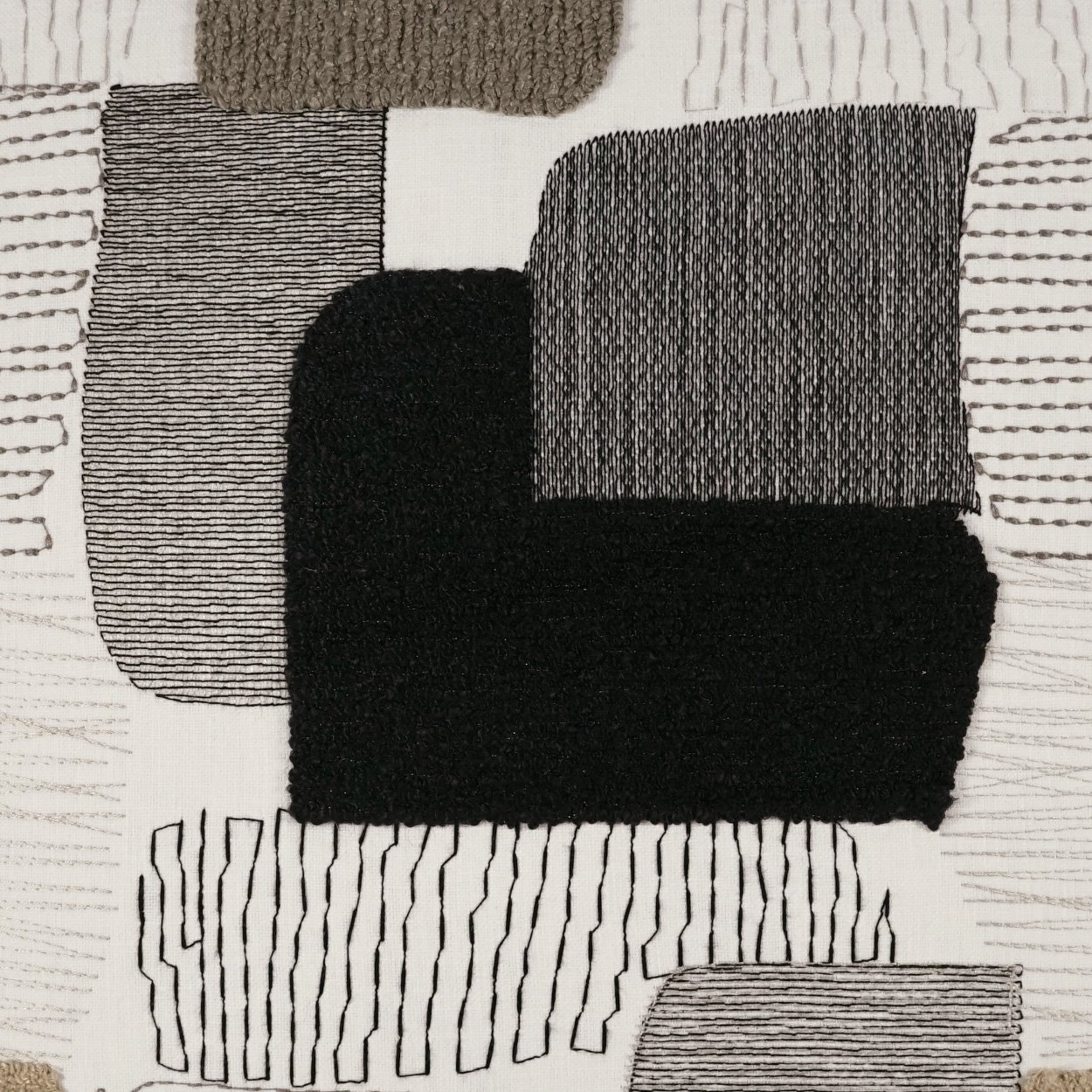 D.V. Kap Paintbox Decorative Pillow detail