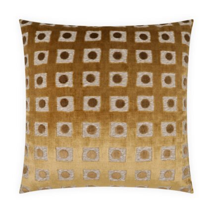D.V. Kap Domino Decorative Pillow in Topaz