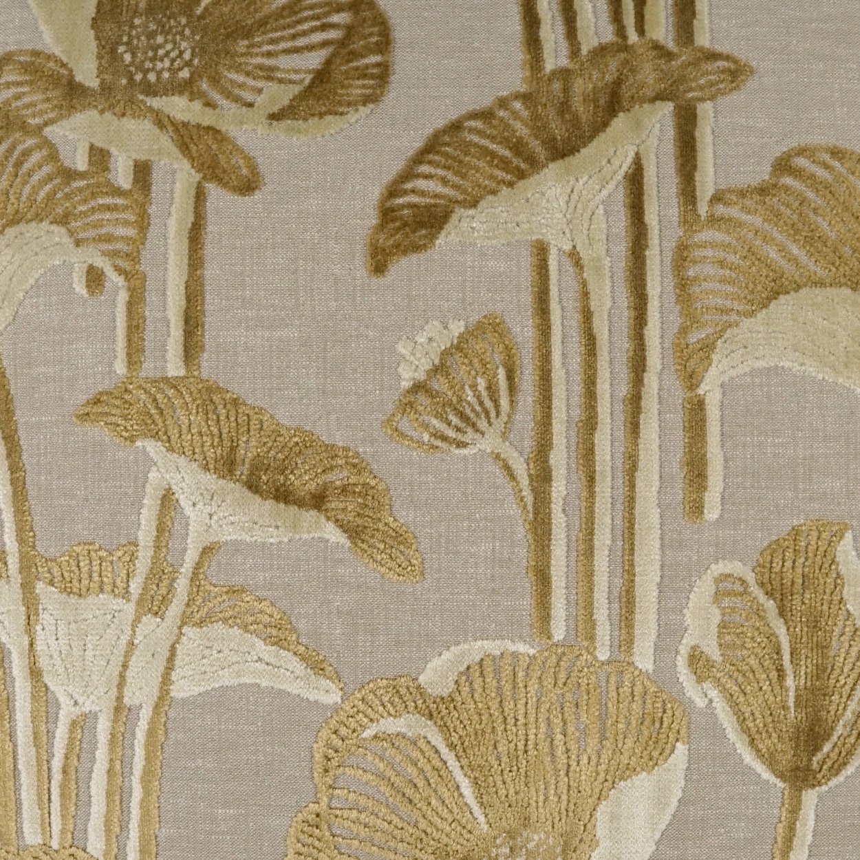 D.V. Kap Vanity Decorative Pillow in Saffron detail