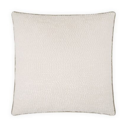 D.V. Kap Knubby Decorative Pillow in Ivory