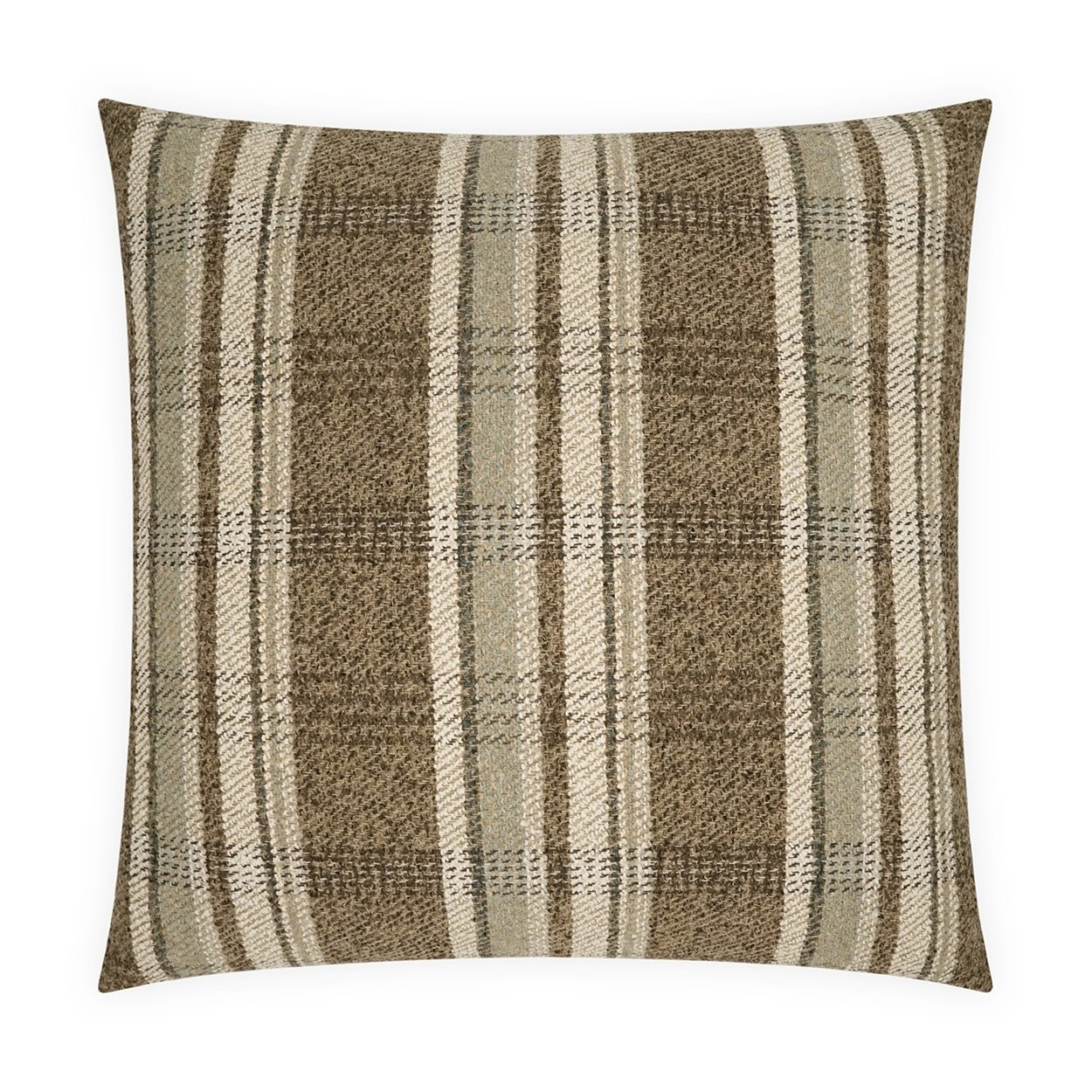 D.V. Kap Ridgeway Decorative Pillow in Mocha