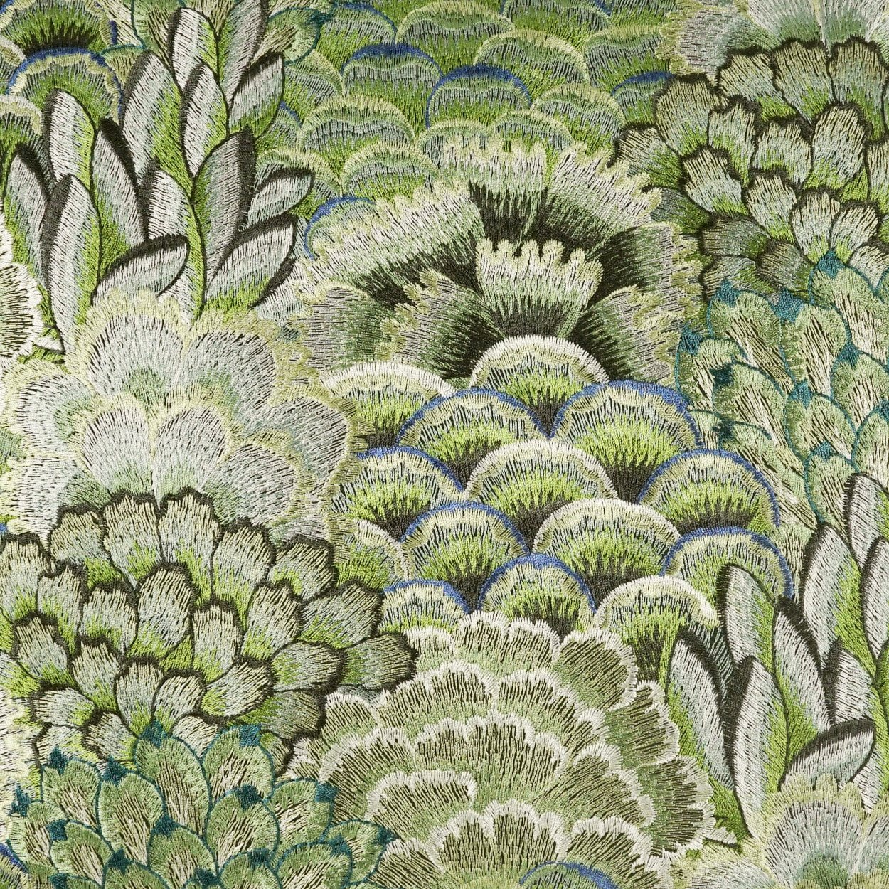 D.V. Kap Milla Decorative Pillow in Clover detail