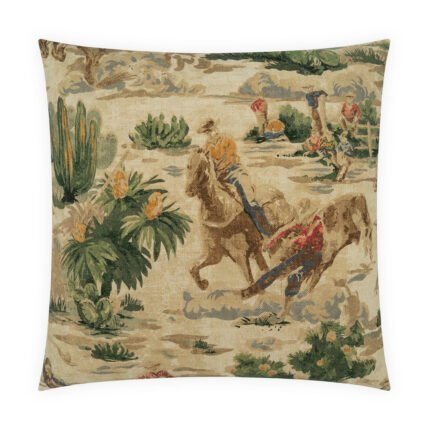 D.V. Kap Saddler Decorative Pillow in Twine