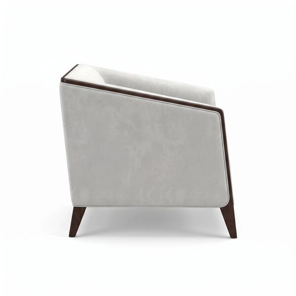 Piet Lounge Chair in Linen
