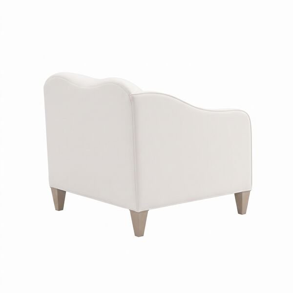 Jean Lounge Chair in Snow