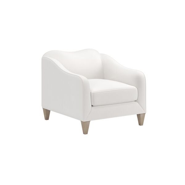 Jean Lounge Chair in Snow