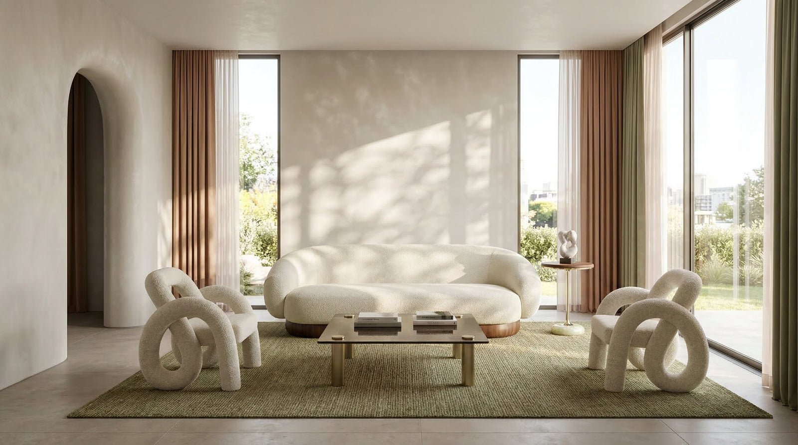 Caracole Smoosh 84" Sofa