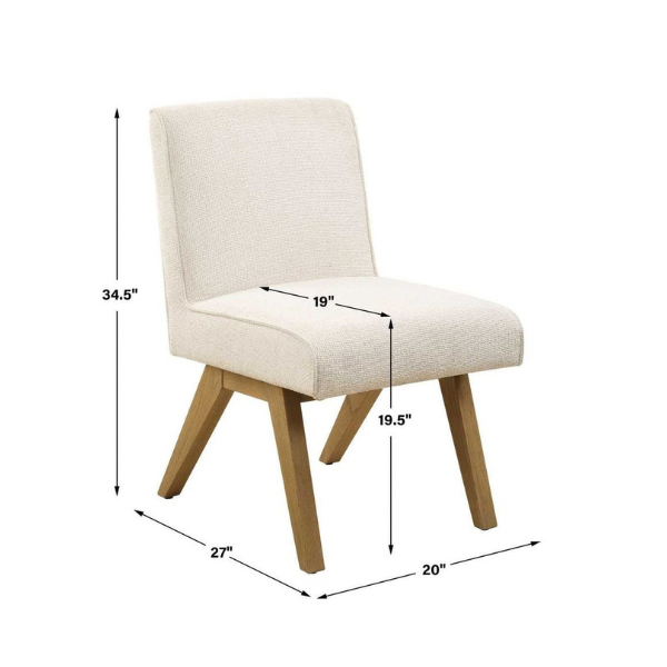 Uttermost Blakely Armless Dining Chair - Image 8