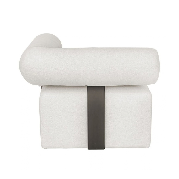 Uttermost Bolster Back Outdoor Sofa, Corner - Image 4